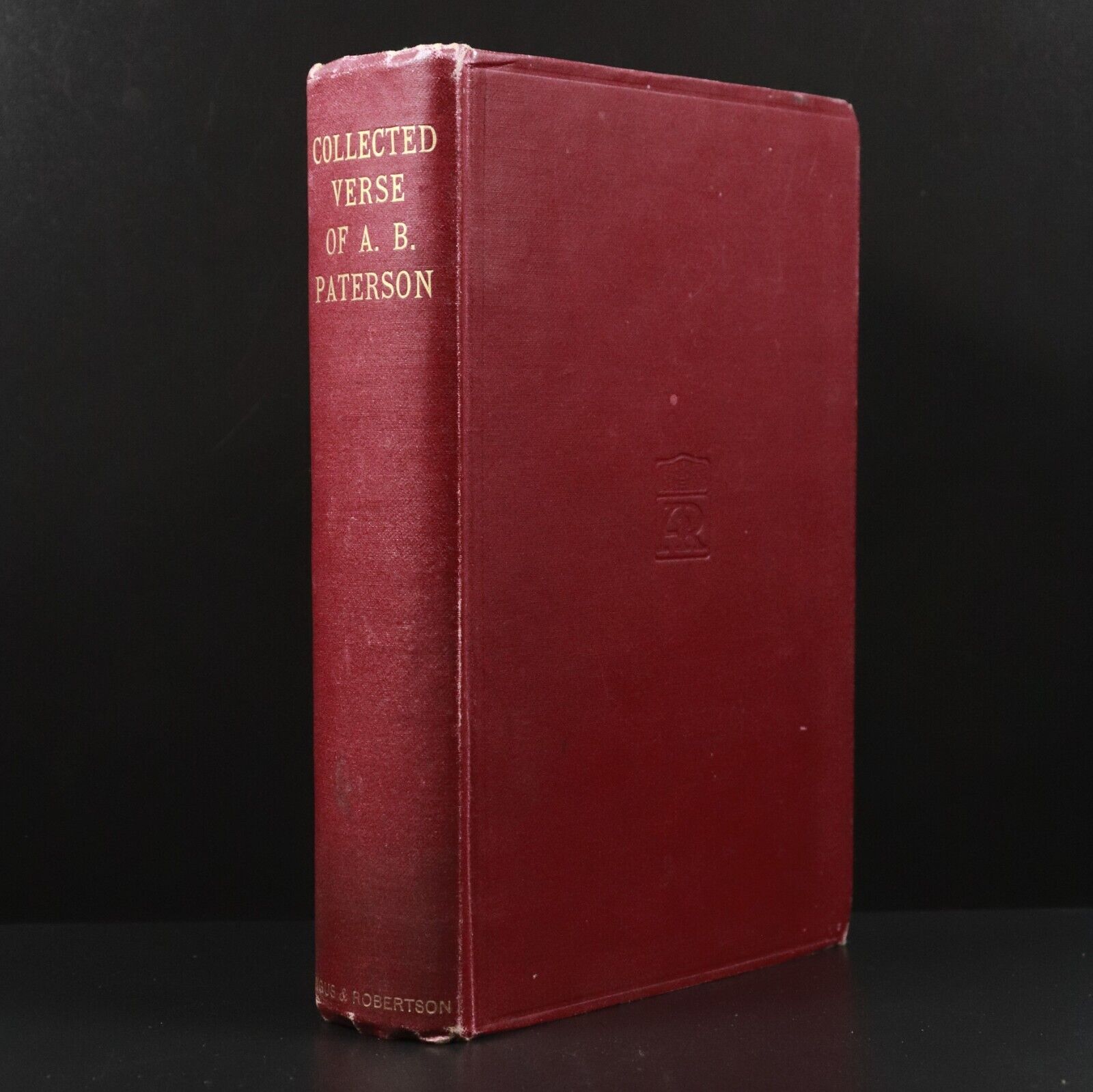 1927 The Collected Verse Of A.B. Paterson Antique Australian Poetry Book 3rd Ed