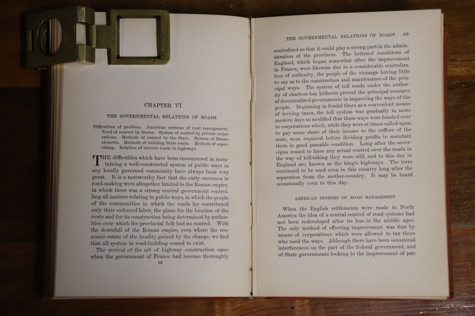 1896 American Highways by N.S. Shaler Antique American History Book 1st Ed.