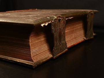 c1880 The Holy Bible Commentaries Of Scott & Henry Antiquarian Illustrated Bible - 0