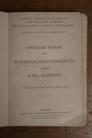 1906 Katalog der Münchener Jahres-Ausstellung Antique German Art Book Munich-2