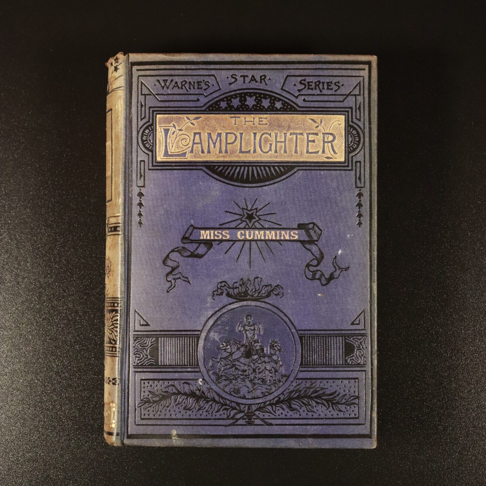 c1885 The Lamplighter by Maria S. Cummins Antique Fiction Book Female Author