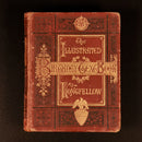 Longfellow's Illustrated Birthday Text Book c1880 Antiquarian Poetry Book-3