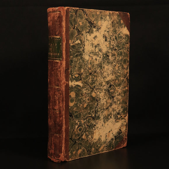 1802 Essais De Michel De Montaigne Antiquarian French Literature Book Vol 1