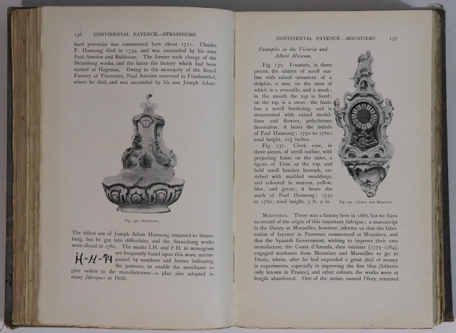 1907 The Keramic Gallery by W. Chaffers Antique & Collectible Reference Book