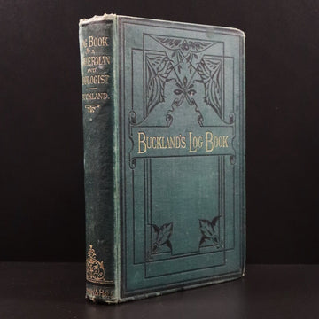 1883 Log-Book Of A Fisherman & Zoologist F Buckland Antique Natural History Book