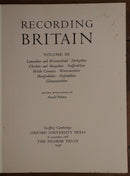 c1946 Recording Britain by G. Cumberlege Antique British History Book Set-8
