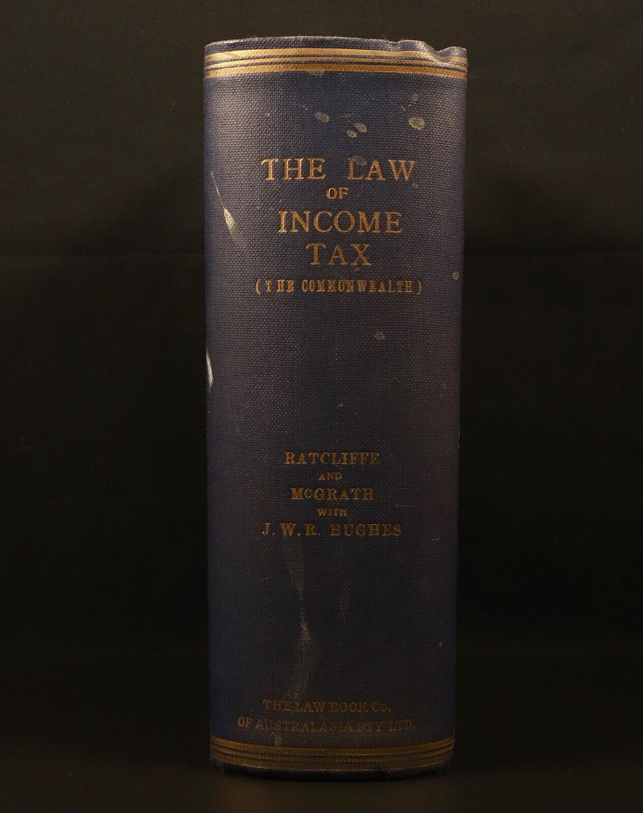 1938 The Law Of Income Tax Australian Taxation History Book For Payer & Adviser - 0