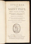 1709 3vol Epistres De Saint Paul Antiquarian French Theology Books Corinthiens-12
