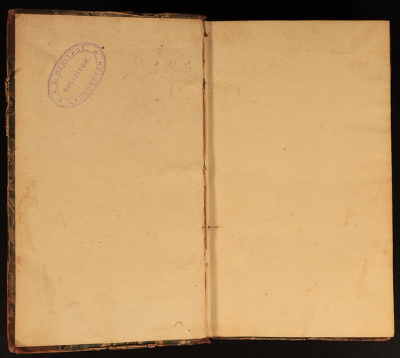 1802 Essais De Michel De Montaigne Antiquarian French Literature Book Vol 1