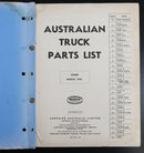 1954 Dodge Fargo Desoto Chrysler Australia Mopar Truck Parts Automotive Book-3
