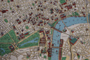 1955 The ES&A Bank: Picture Map of London Vintage Map Australian Banking History-7