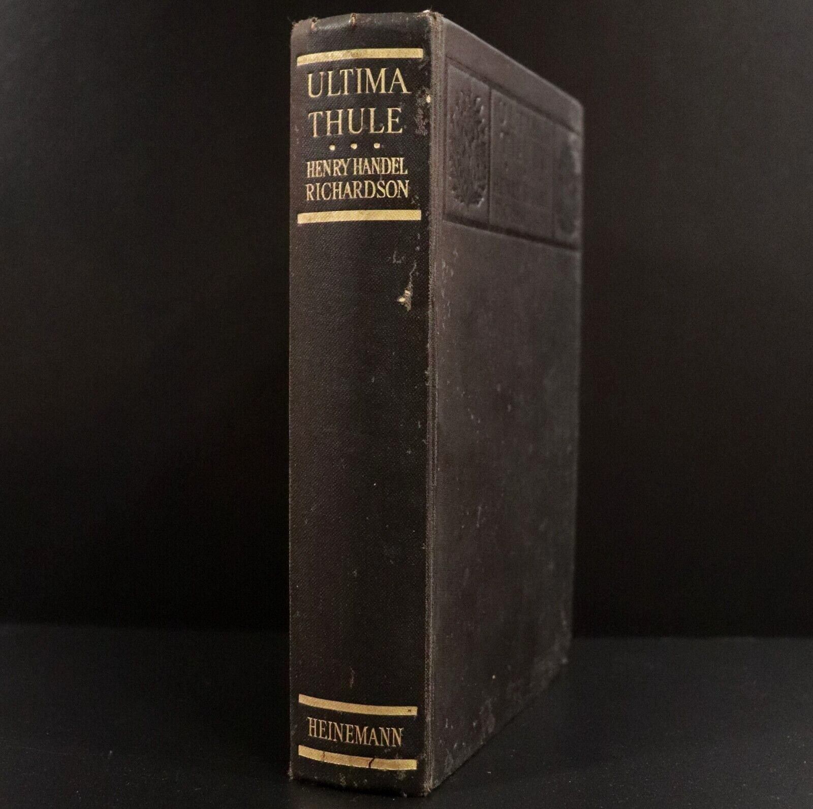 1929 Ultima Thule by Henry Handel Richardson Australian Fiction Book