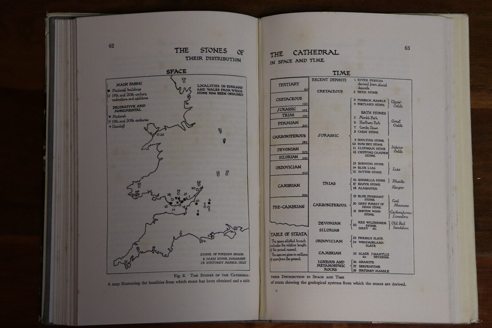 1957 The Stones Of Llandaff Cathedral British Architecture History Book