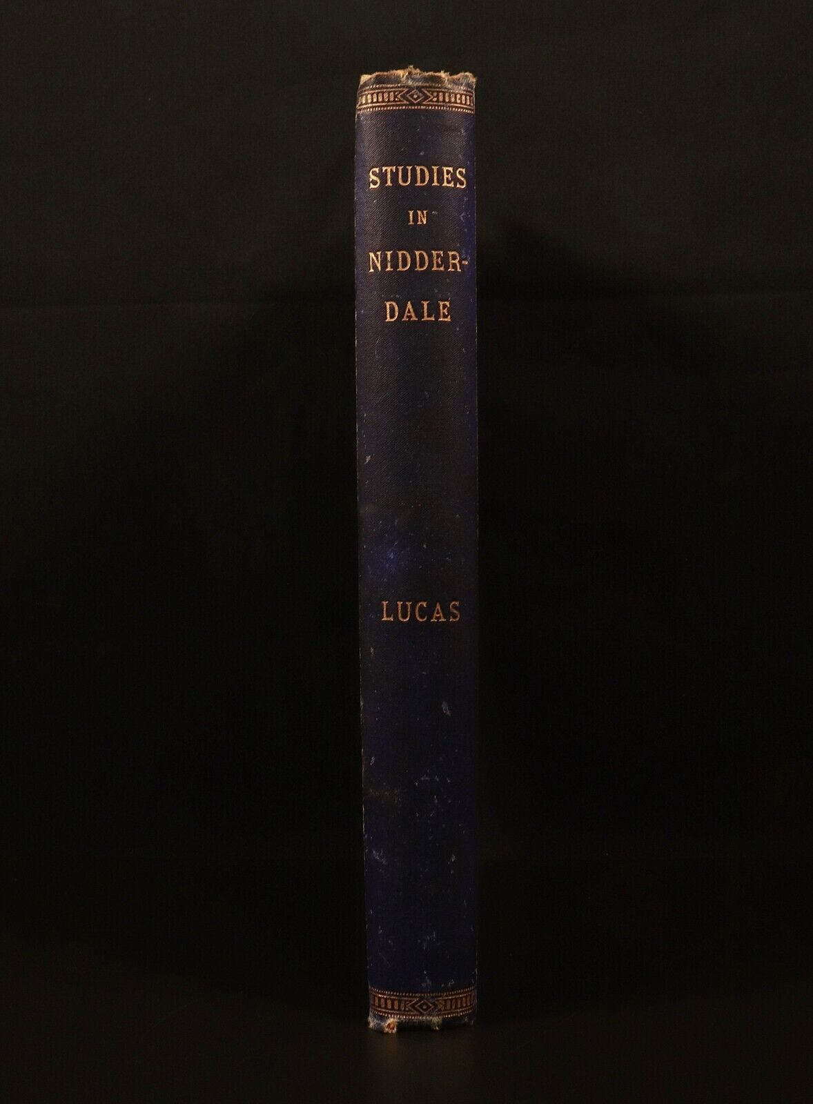 c1882 Studies In Nidderdale by J. Lucas Antique British History Book 1867-1872