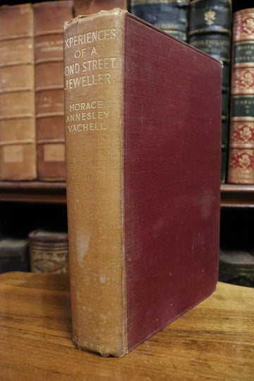 1959 Experiences Of A Bond Street Jeweller Vintage British Fiction Book Vachell