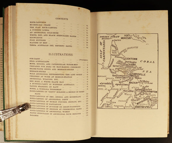 1928 Coo-ee Talks by W. Robertson Australian Aboriginal History Book 1st Edition