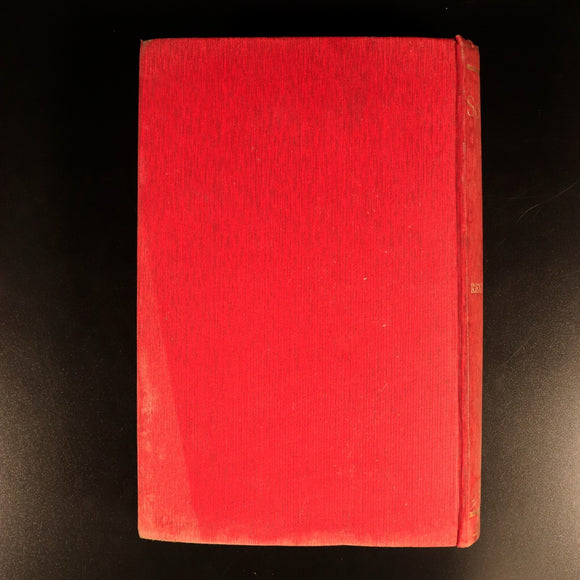 1908 Socialism by Robert Flint Antique Political Reference & Theory Book