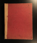c1880 Milton's Paradise Lost: Gustave Dore Antiquarian Book Engravings In Red-1