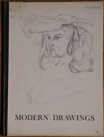1944 Modern Drawing: The Museum Of Modern Art Vintage Art History Book