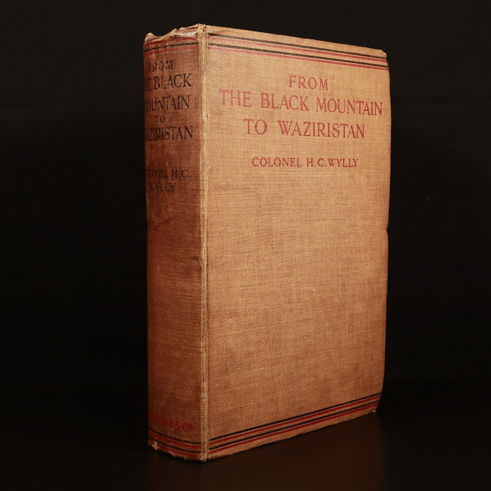 1912 From Black Mountain To Waziristan Antique British Military History Book