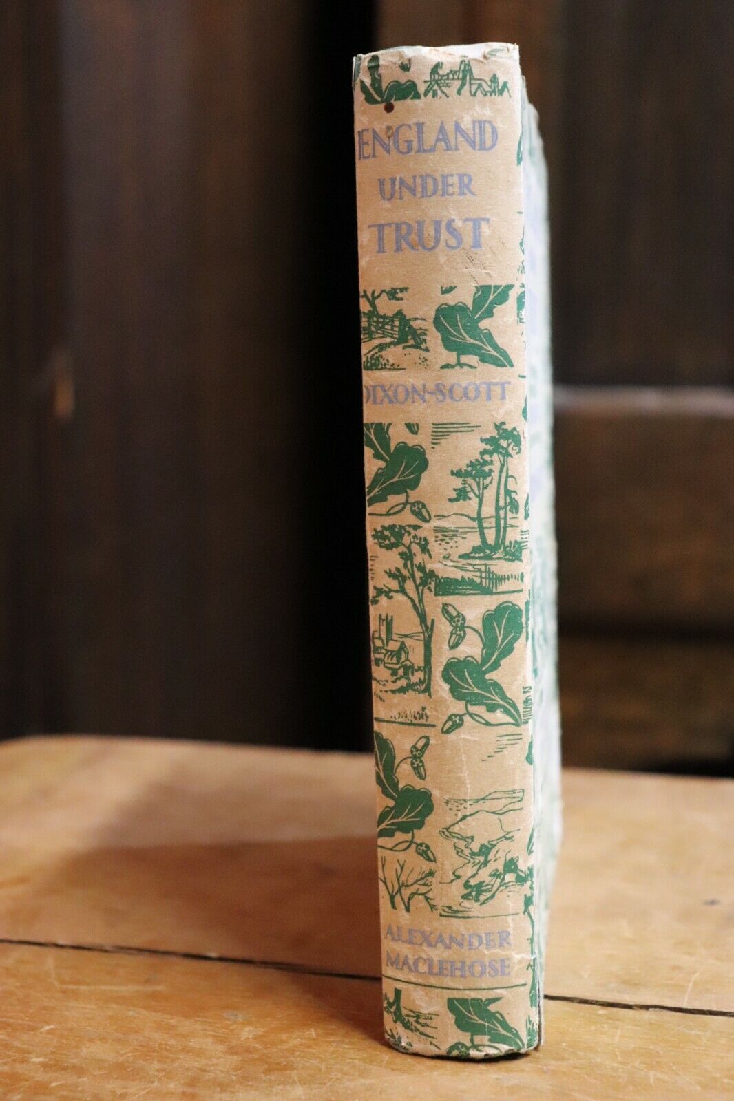 1937 England Under Trust by J. Dixon Scott Antique British History Book