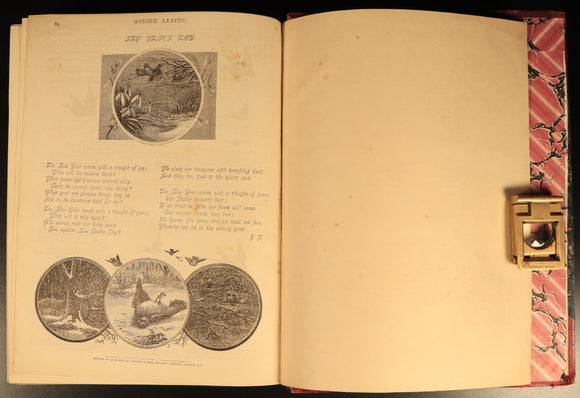 The Girls Own Annual 1883 Antique British Illustrated Girls Book Volume 4