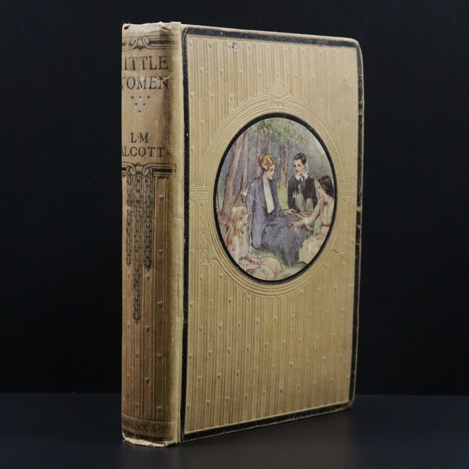 1920 Little Women by Louisa M. Alcott Antique Female Author Fiction Book