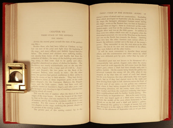 1895 Lucknow & Oude In The Mutiny by M. Innes Antique British Military Book Maps