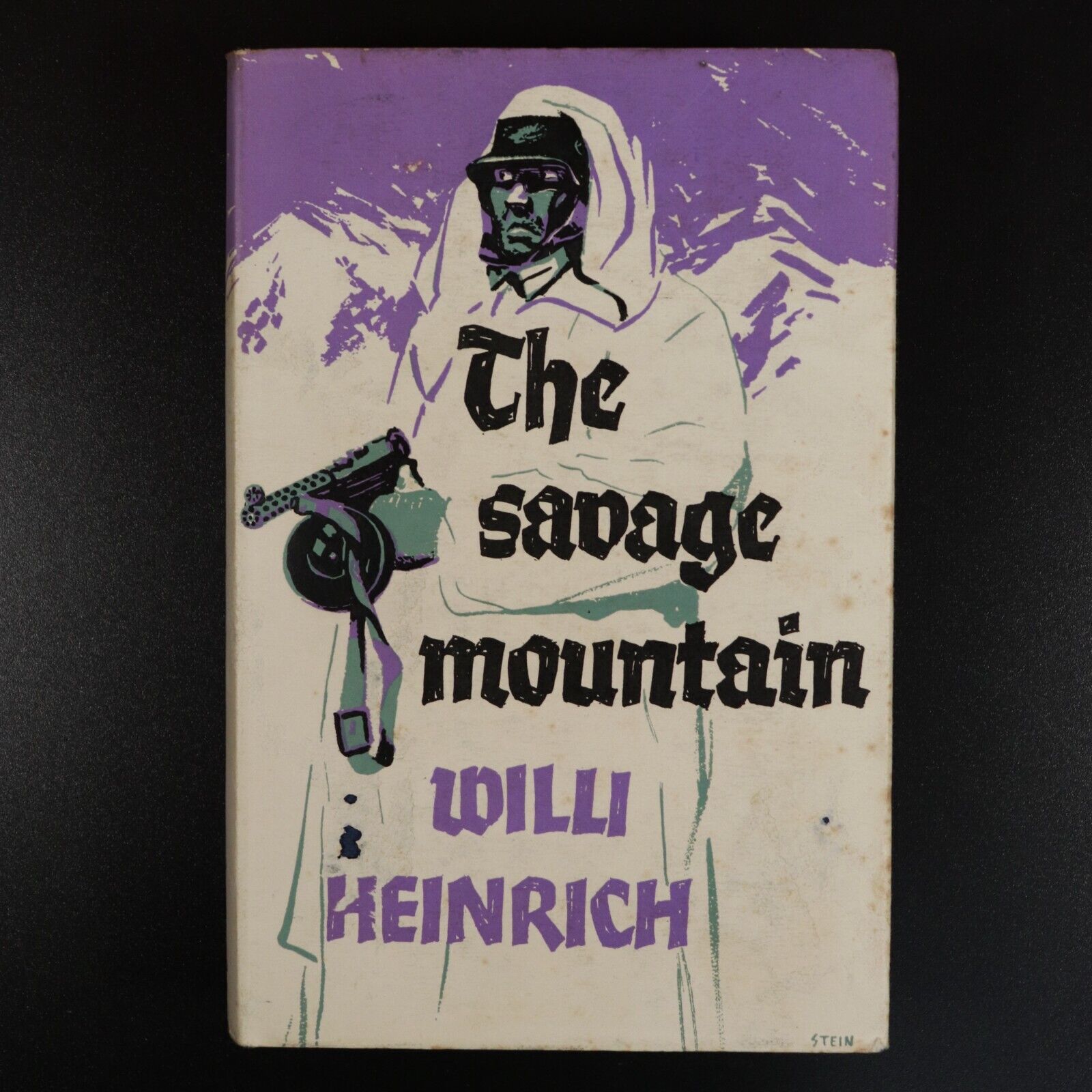 1958 The Savage Mountain by Willi Heinrich Vintage Military Fiction Book