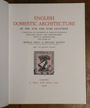 1928 English Domestic Architecture by Horace Field Antique Reference Book-2