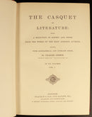 The Casquet Of Literature by Charles Gibbon 6vol c1877 Antique History Book Set-11