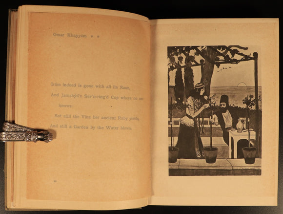 1907 Rubaiyat Of Omar Khayyam Antique Photogravure Series Philosophy Book