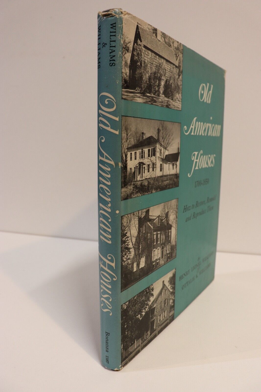 1967 Old American Houses by H&O Williams Vintage American Architecture Book