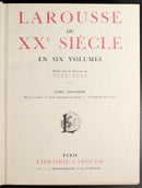 1933 Larousse Du Xxe Siecle Vol.3 by Paul Auge' French Reference Book-3