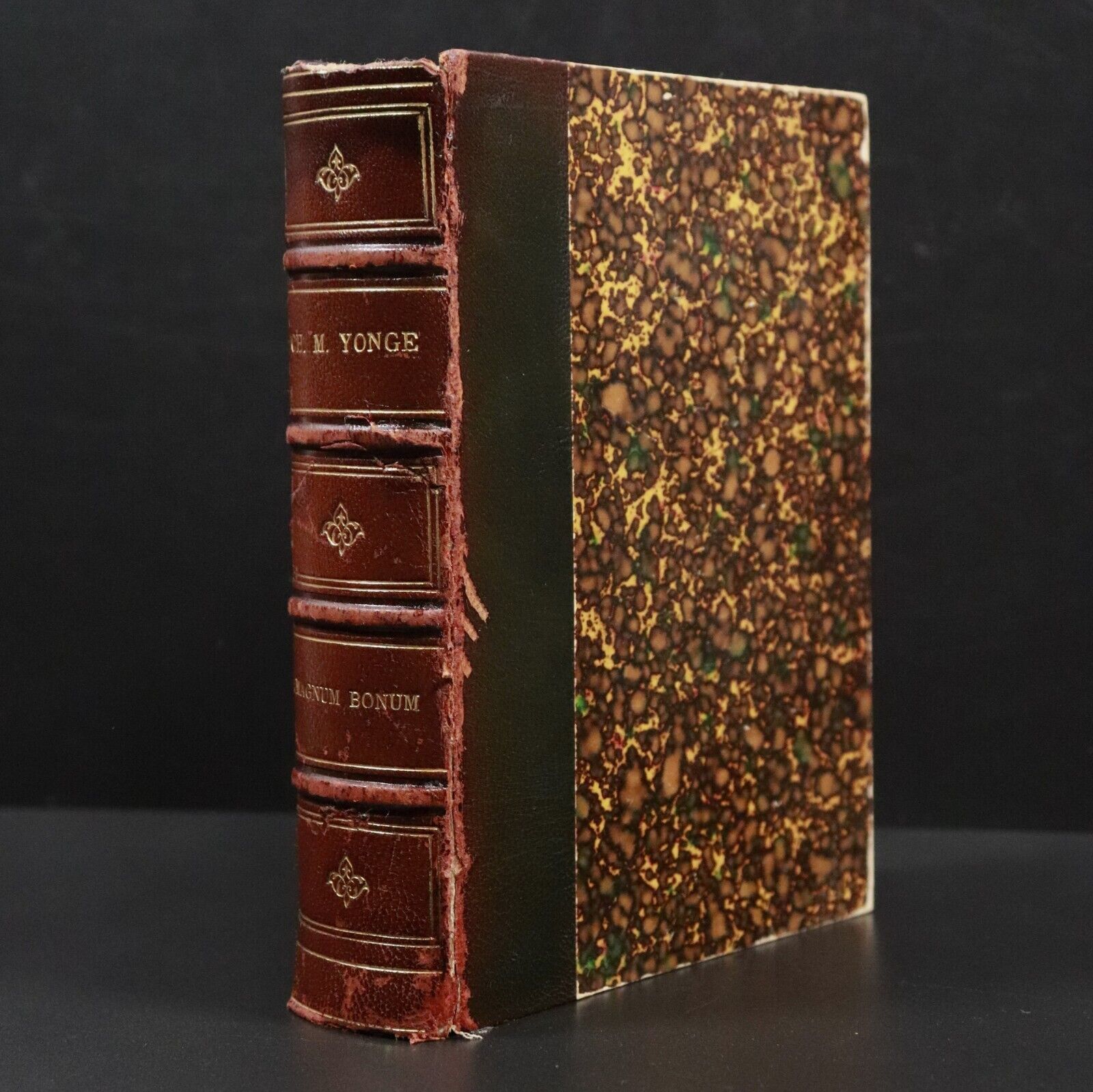 1880 Magnum Bonum by Charlotte M. Yonge Antique British Fiction Book