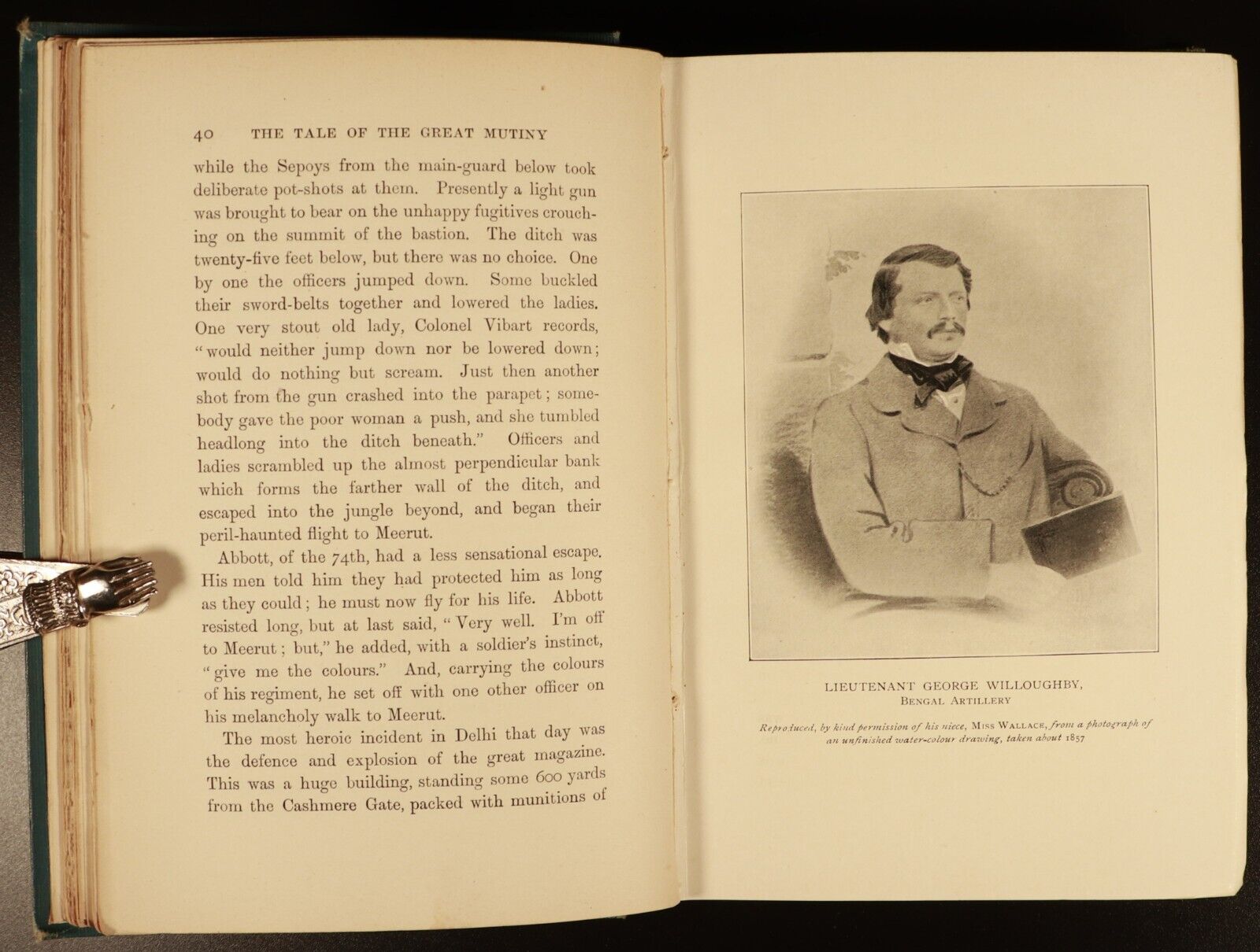 1901 The Tale Of The Great Mutiny Antique Indian History Book w/Maps Illustrated