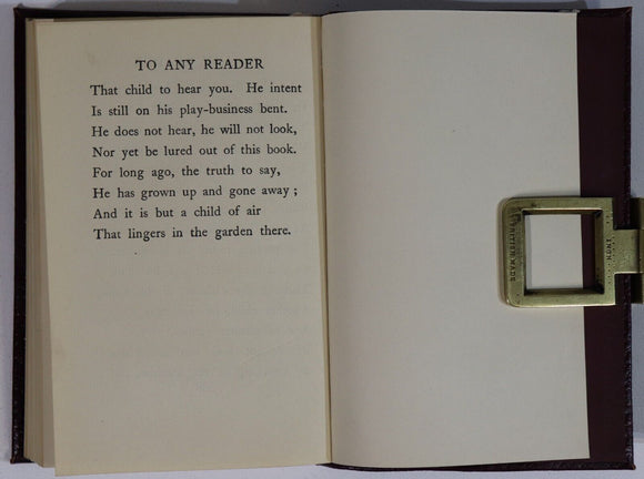 c1930 A Childs Garden Of Verses RL Stephenson Illustrated Childrens Story Book