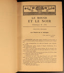 c1920 2vol Stendhal Le Rouge Et Le Noir Antique French Fiction Book Set-15