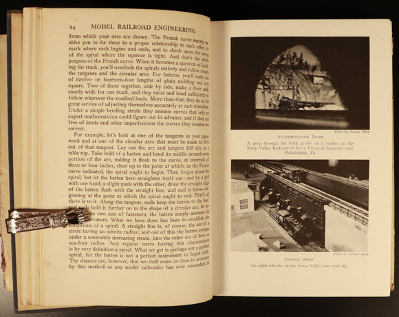 Model Railroad Engineering by David Marshall 1942 Antique Modelling Hobby Book