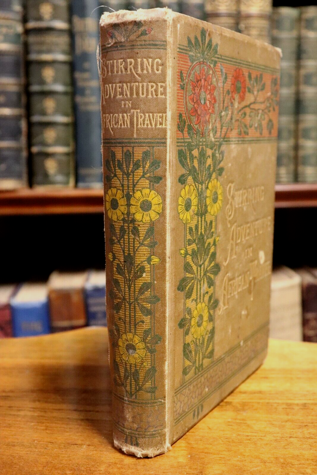 1888 Stirring Adventure In African Travel by Charles Bruce Exploration Book