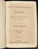 1872 6vol Critical & Miscellaneous Essays by Thomas Carlyle Antiquarian Books-9