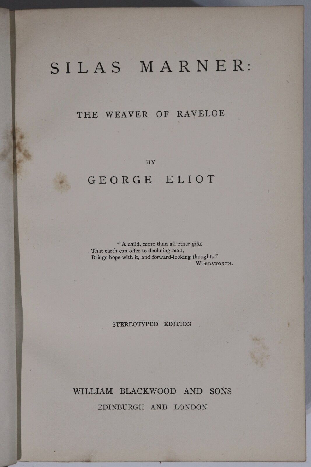 c1880 5vol George Eliot's Novels Antique English Fiction Book Collection