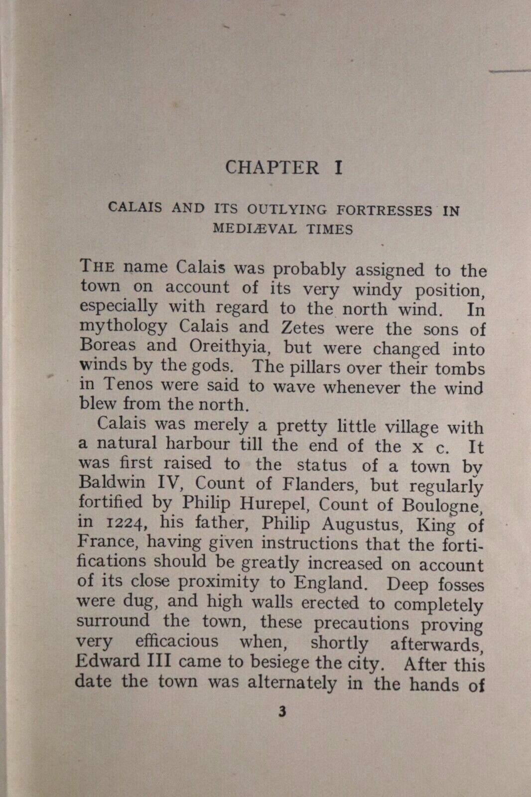 1919 Peeps Into Picardy by WD Craufurd Antique French Travel History Book