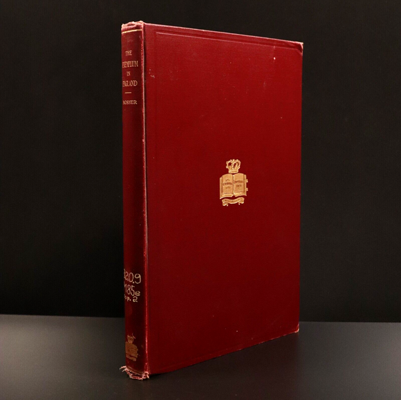 1911 Exemplum In The Early Literature Of England by J.A. Mosher Antique Book
