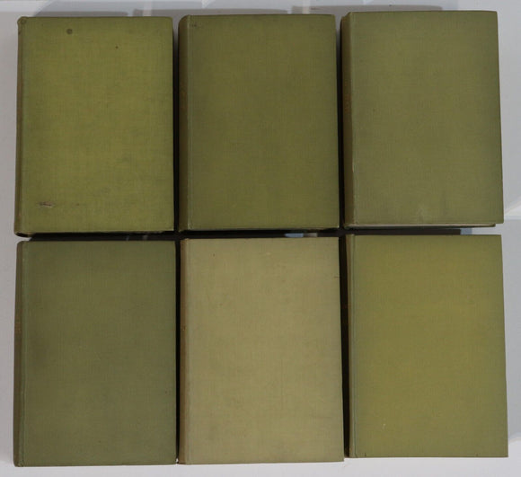 c1920 6vol Collected Works Of Bernard Shaw Literature Book Collection