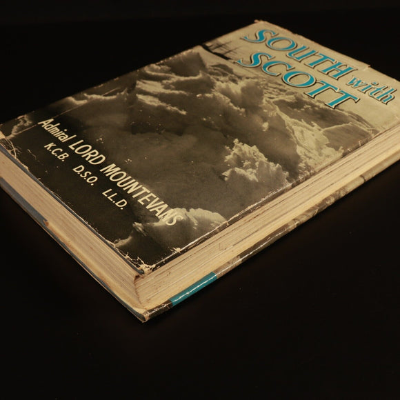 1961 South With Scott by Lord Mountevans Australian Antarctic Exploration Book