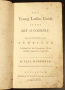 1777 Young Ladies Guide In Art Of Cookery Rare Antiquarian Cook Book + Recipes-5
