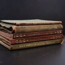 c1905 5vol Suede Classic Literature Poetry Book Collection Shelley Burns Wilcox-22