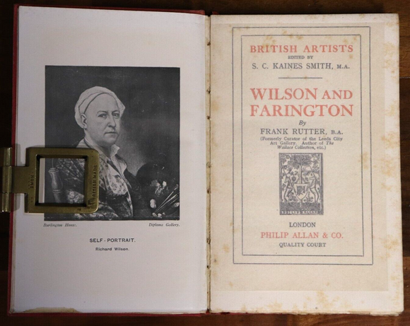 c1922 6vol British Artists by S.C. Kaines Smith Antique British Art Books