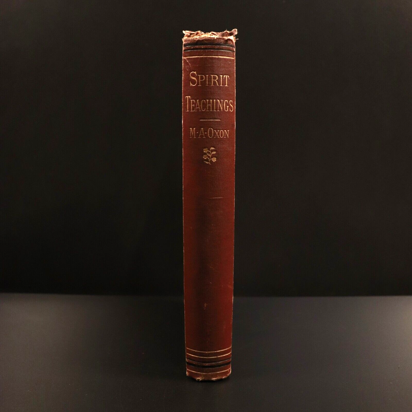 1883 Spirit Teachings by M.A. Oxon Scarce Antiquarian Occult Book Spirituality